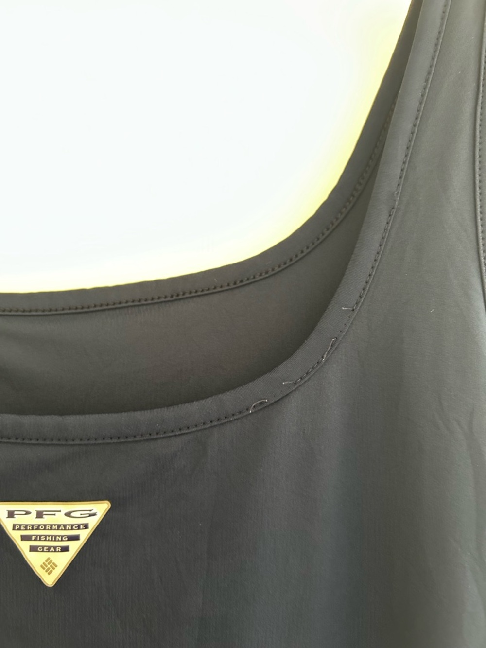 Columbia PFG Performance Fishing Gear Navy Blue Midi Dress with Scoop Neck XL - Picture 7 of 8